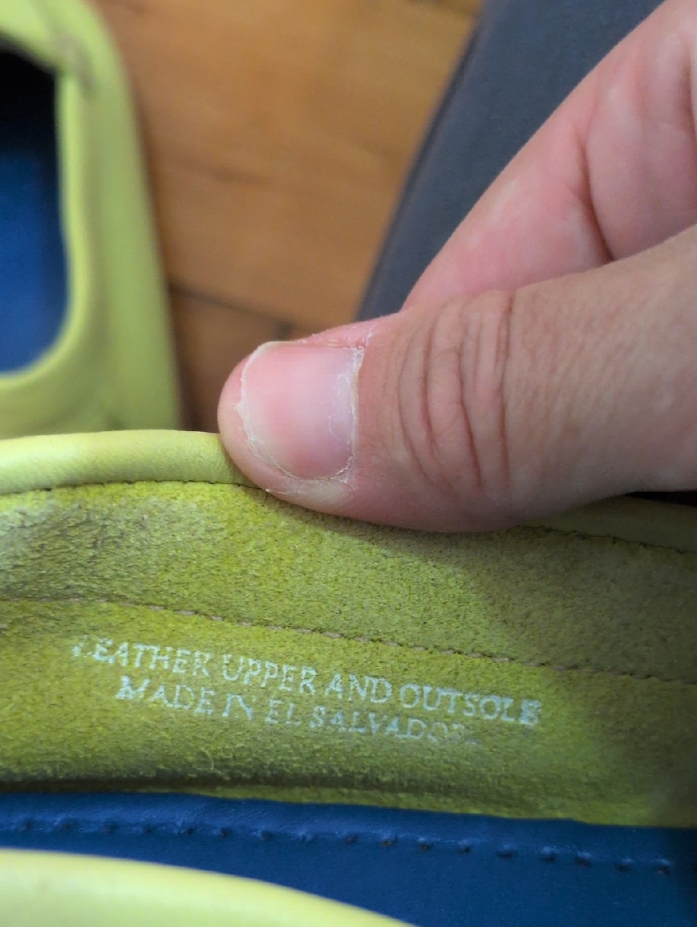 Cherry Yellow Bass Weejuns Loafers - Picture 7 of 8